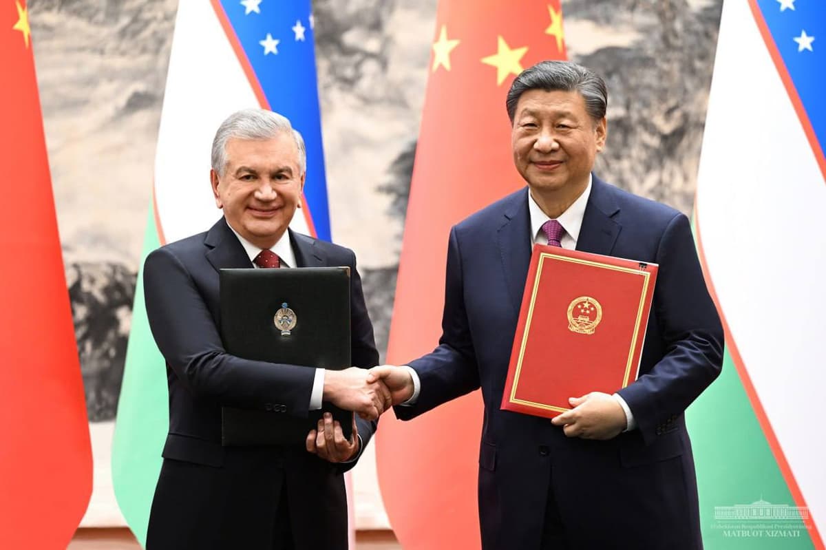 Uzbek-Chinese delegations signed 15 documents