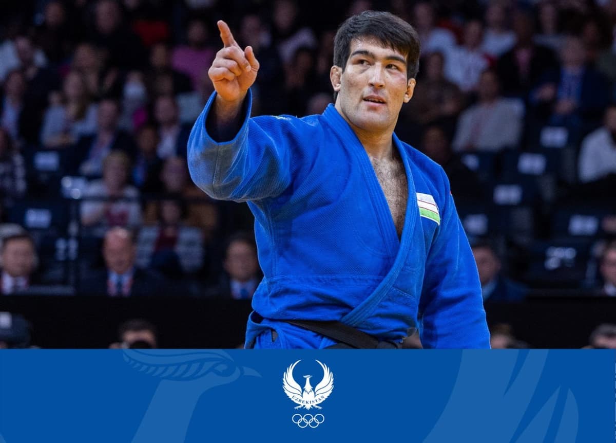 Alisher Yusupov wins a bronze medal at World Judo Championship