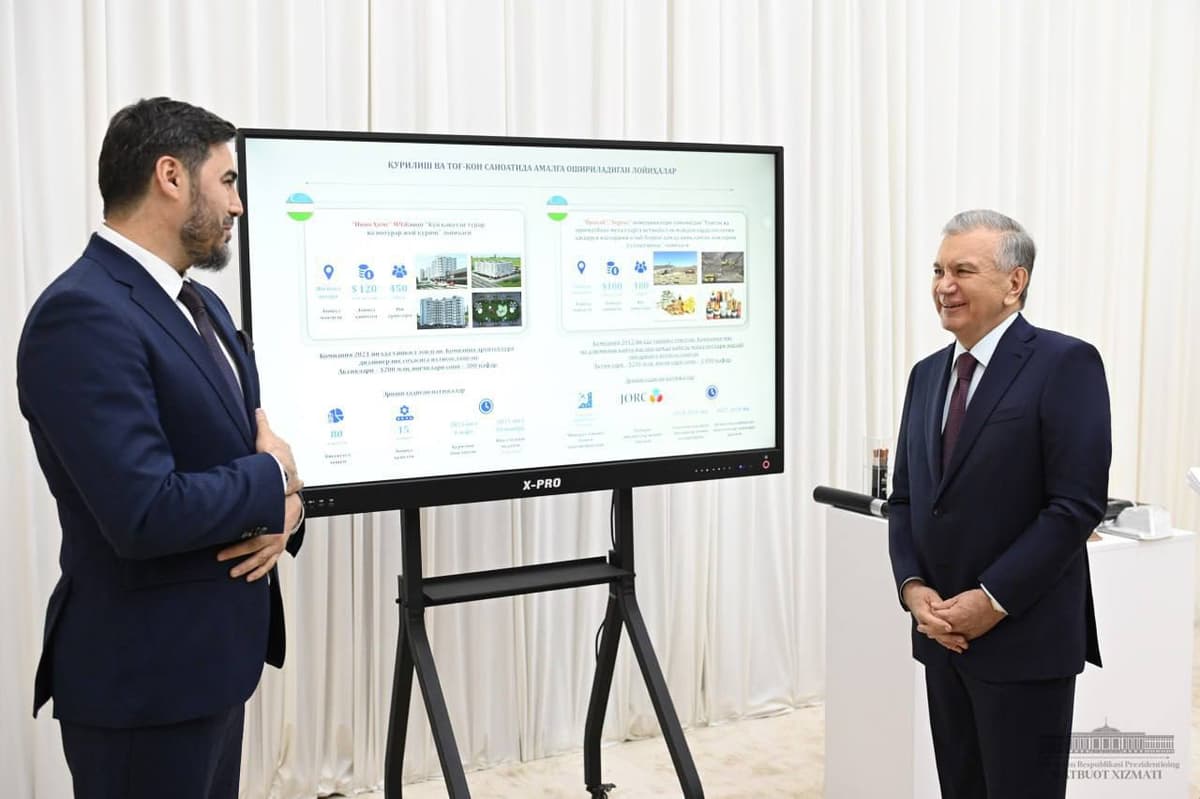 President Mirziyoyev unveils $26 billion development projects in Tashkent region