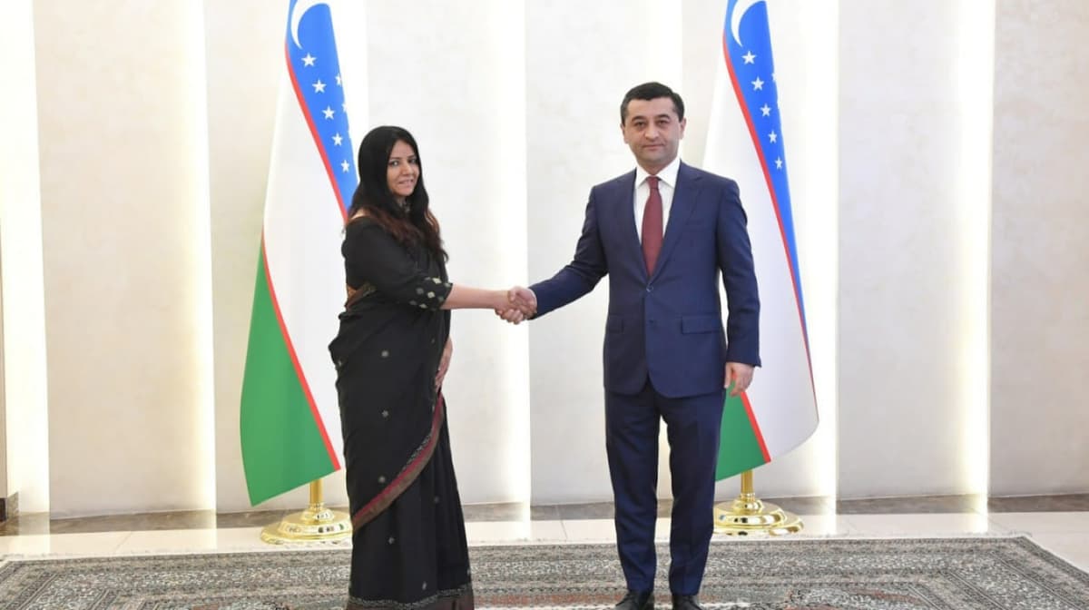 New Indian Ambassador Smita Pant assumes role in Uzbekistan