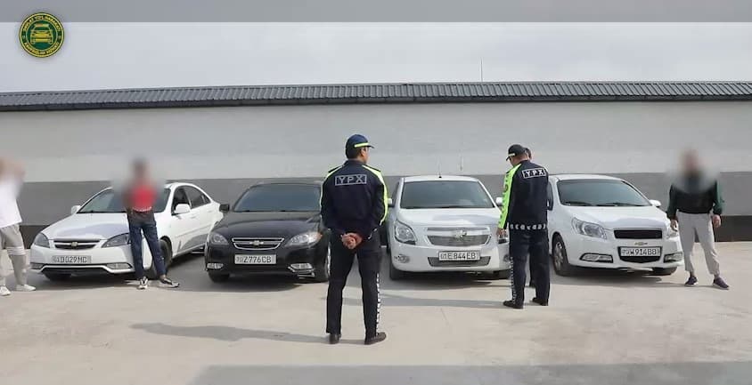 В Ташобласти группу молодых людей арестовали из-за создания помех на дороге