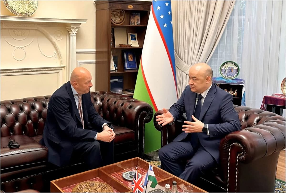 Leading British financial institution to help attract investment to Uzbekistan