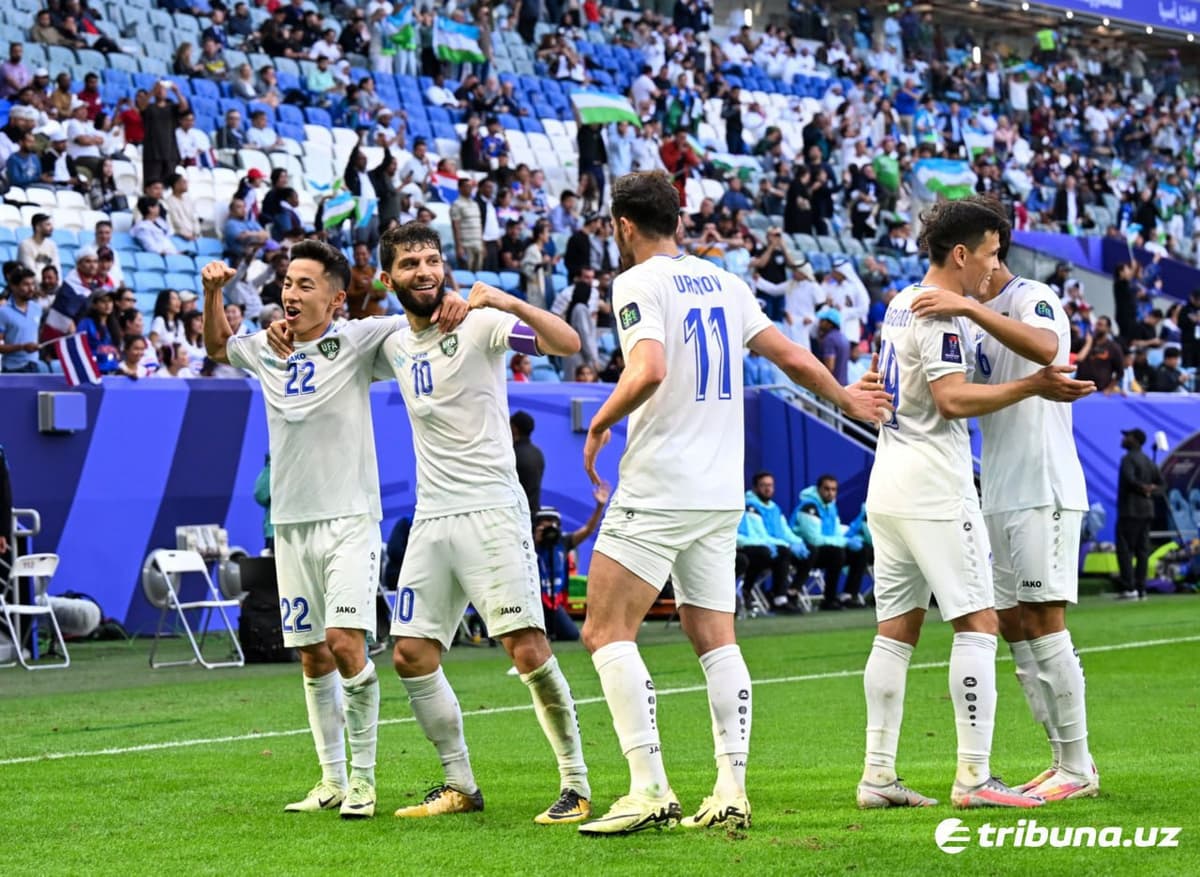 Uzbekistan beats Thailand to advance to Asian Cup quarterfinal
