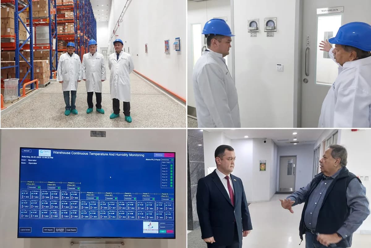O‘zbekiston elchisi Pokistonning yirik farmatsevtika kompaniyasi bilan yangi loyihalar bo‘yicha muzokara o‘tkazdi