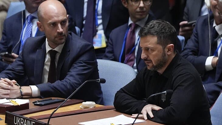 Zelenskiy BMTda: Rossiyani tinchlikka faqat majburlash mumkin