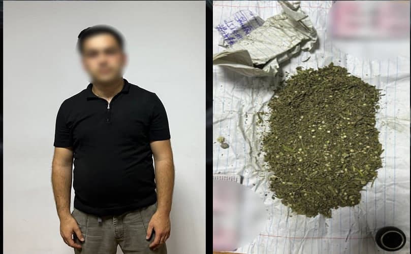Тошкентда ўзи билан тақиқланган модда олиб юрган ҳайдовчи ушланди