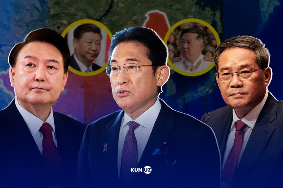 Xitoy–Yaponiya–Koreya sammiti: qo‘shnilar nimalarni muhokama qildi?