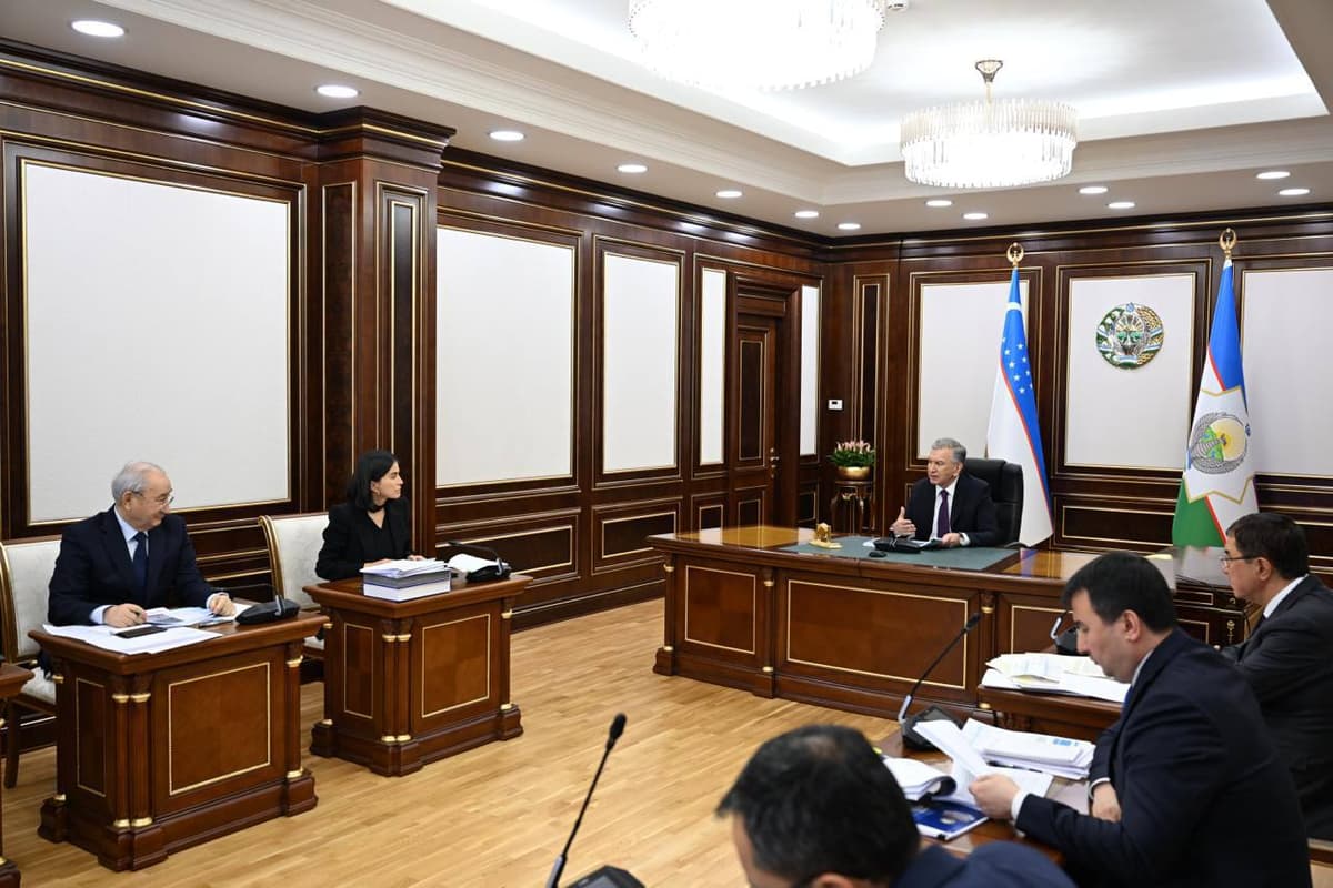 Саида Мирзиёева представила план по развитию Каракалпакстана