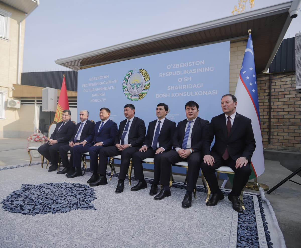 Qirg‘izistonning O‘sh shahrida O‘zbekiston bosh konsulligi rasman ochildi 