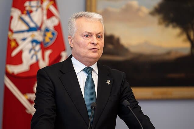 Gitanas Nauseda Litva prezidenti etib qayta saylandi