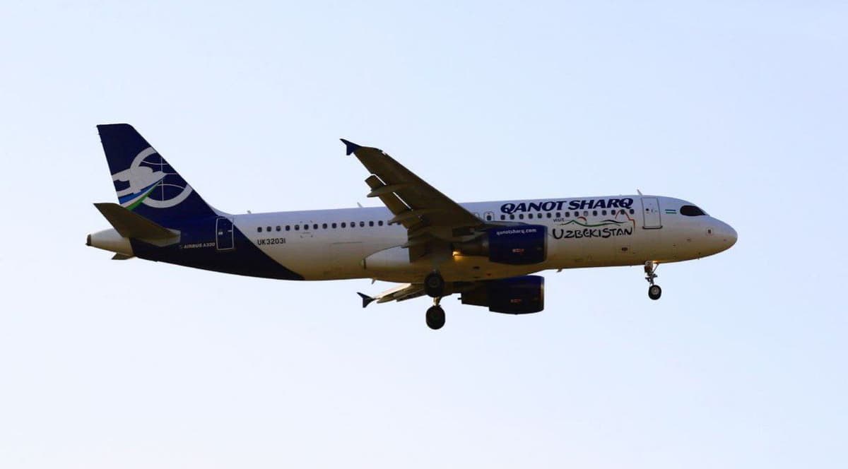 Plane from St. Petersburg to Samarkand made emergency landing in Aktobe