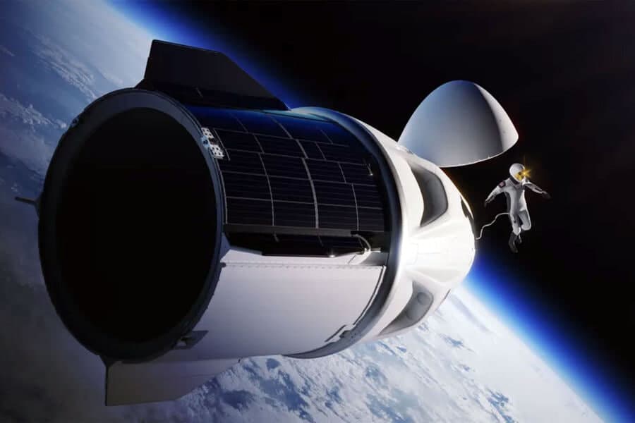 SpaceX впервые отправит частное лицо в открытый космос