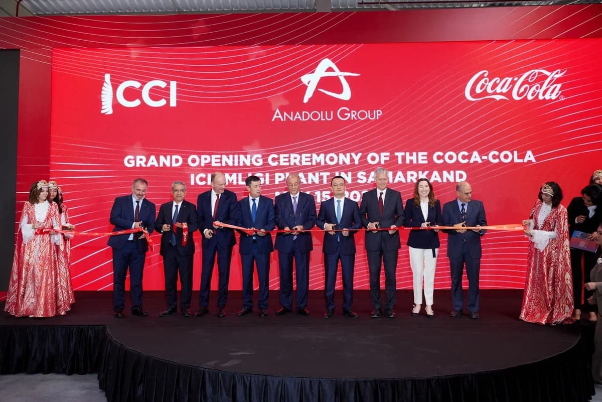 Samarqandda COCA COLA zavodi ochildi