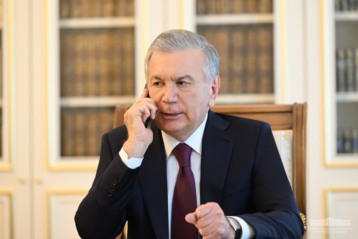 Shavkat Mirziyoyev Olimpiada chempionlariga qo‘ng‘iroq qildi