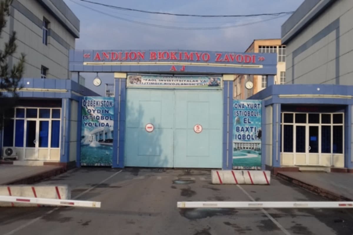 «Андижон биокимё заводи» хусусийлаштирилди