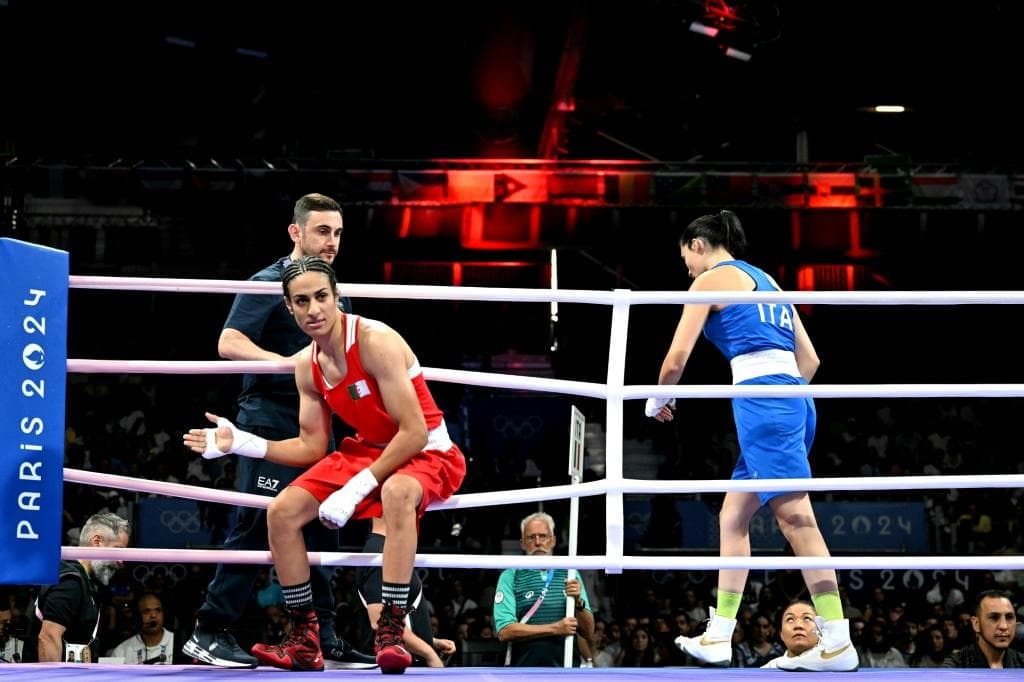 «Bu men uchun mag‘lubiyat emas!» - Italiyalik bokschi testosteroni yuqori raqibiga qarshi jangni davom ettirishdan bosh tortdi