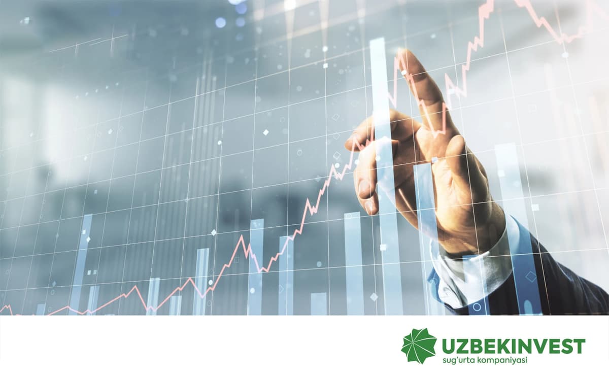 "O‘zbekinvest" sug‘urta kompaniyasi aksiyalari narxi ikkilamchi bozorda nominalga nisbatan deyarli 50% ga oshdi