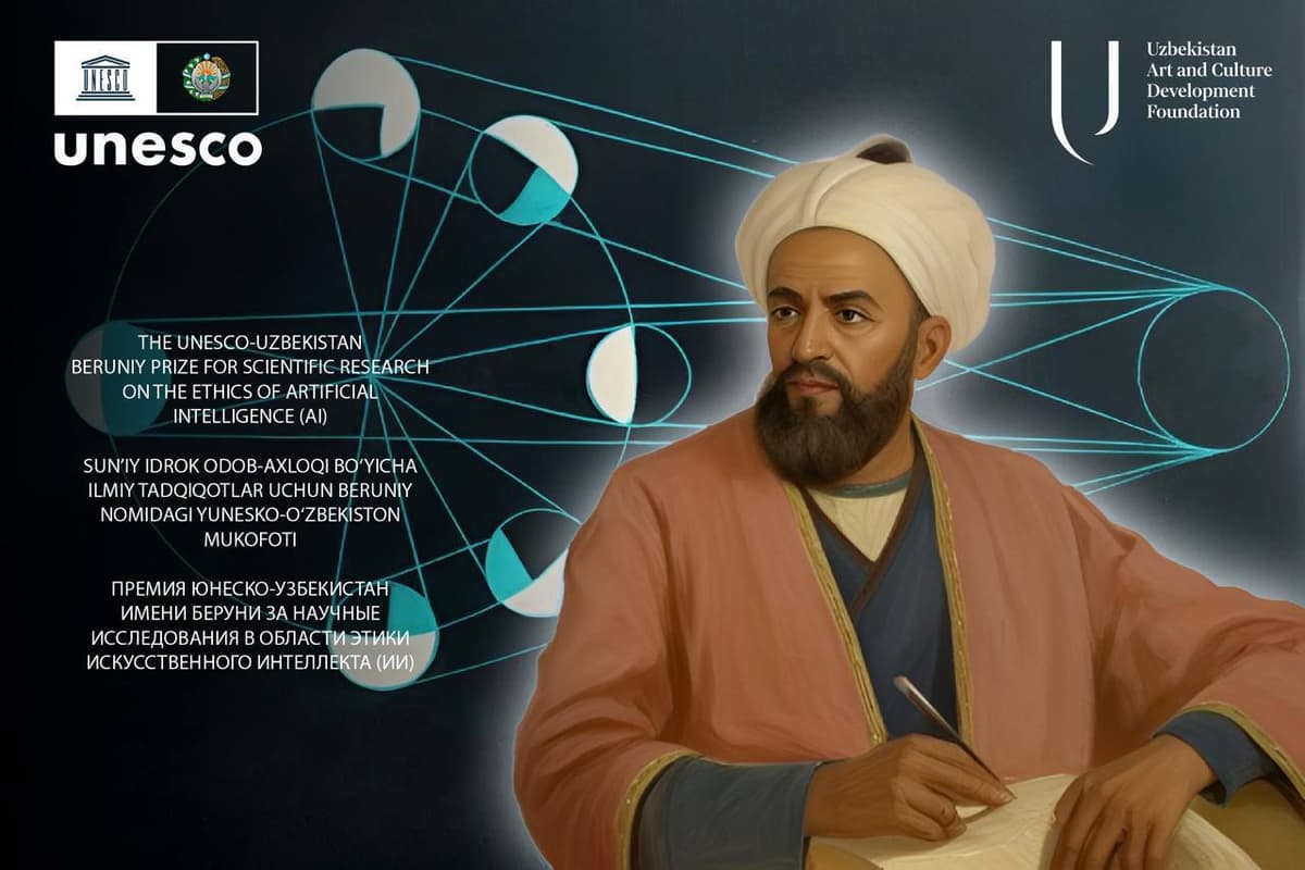 Beruniy nomidagi YuNESKO–O‘zbekiston xalqaro mukofoti ta’sis etildi