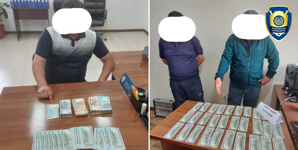 Хоразм ва Тошкентда валюта қимматликлари ноқонуний муомалага киритилиши олди олинди 