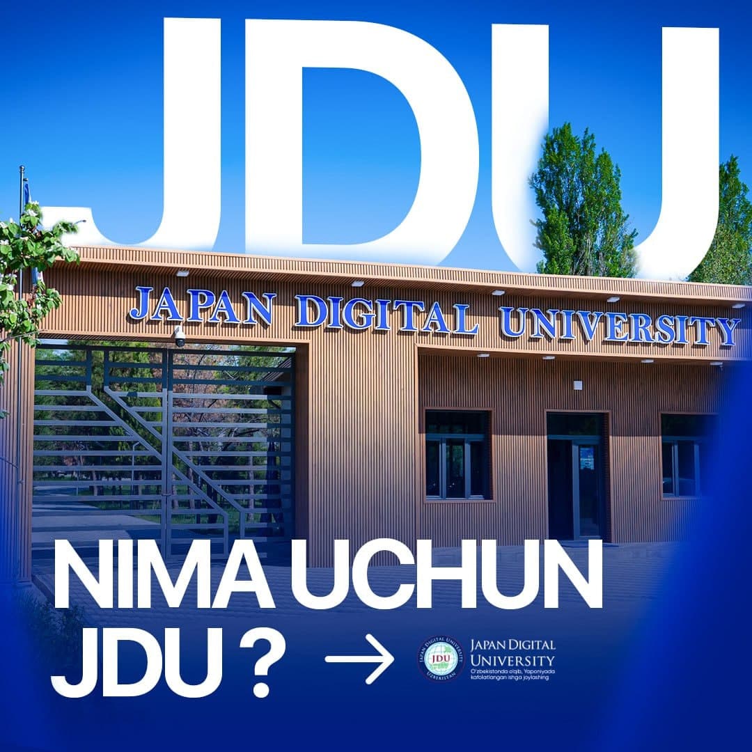 JDU – zamonaviy kasblar uchun mutaxassislar yetishtiradi