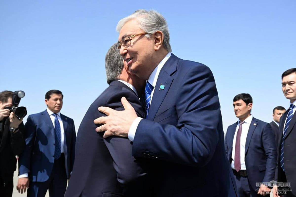 To‘qayev O‘zbekistonga keldi