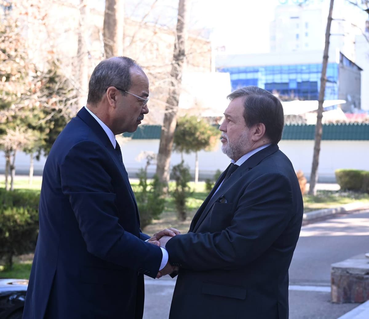 Abdulla Aripov Rossiyaning O‘zbekistondagi elchixonasiga tashrif buyurdi