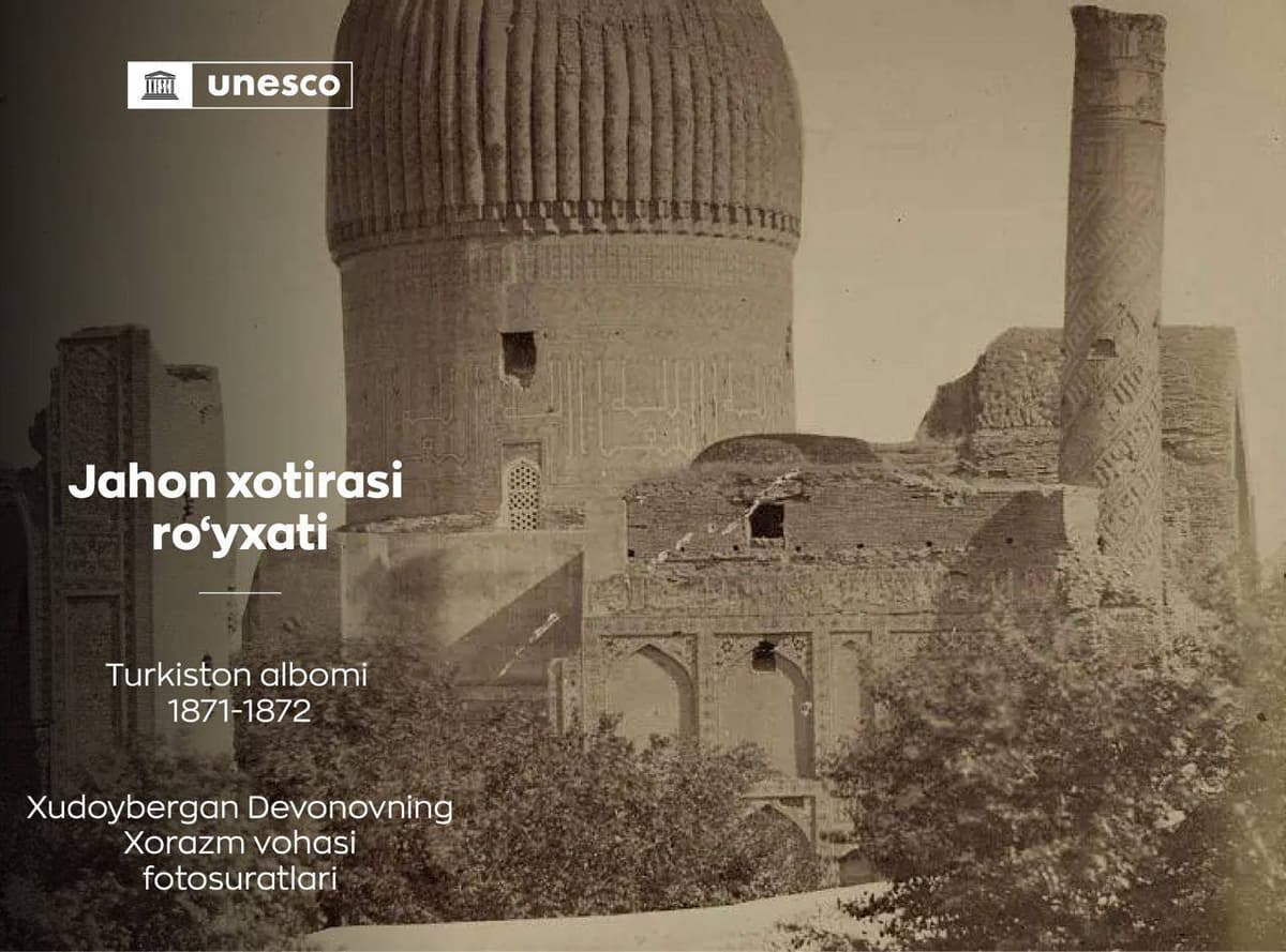 O‘zbekiston tarixiy suratlari to‘plami YuNESKO «Jahon xotirasi» ro‘yxatiga kiritildi