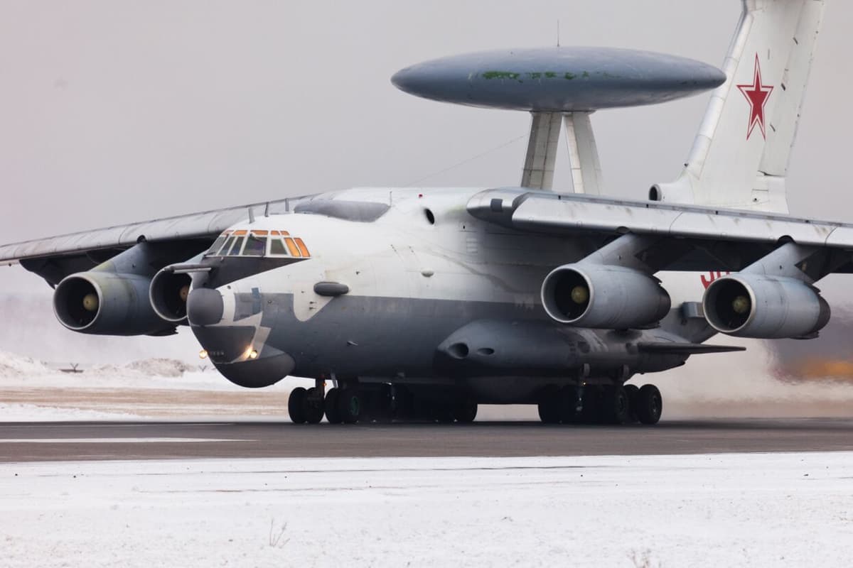 Ukrainlar ilk bor Rossiyaning A-50 razvedkachi samolyotini urib tushirganini ma’lum qildi