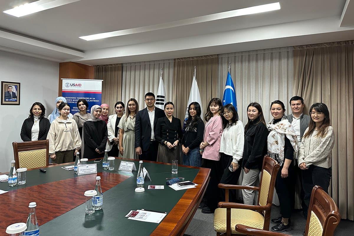 Women’s business mentoring program TalpynUp being launched in Uzbekistan