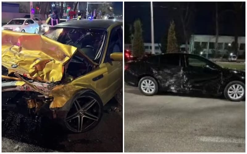 В Ташкенте в ДТП с участием 4 автомобилей пострадали 6 человек