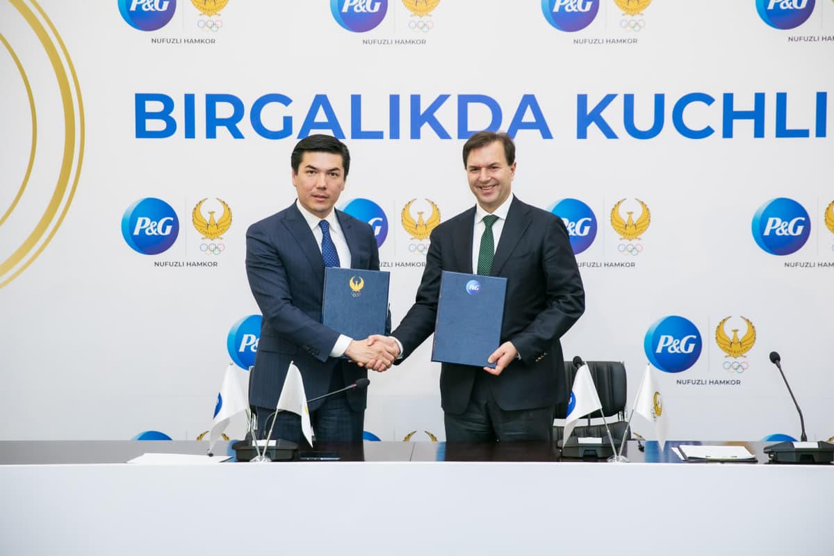 Procter & Gamble va O‘zbekiston Olimpiya qo‘mitasi hamkorlik shartnomasini imzoladi.