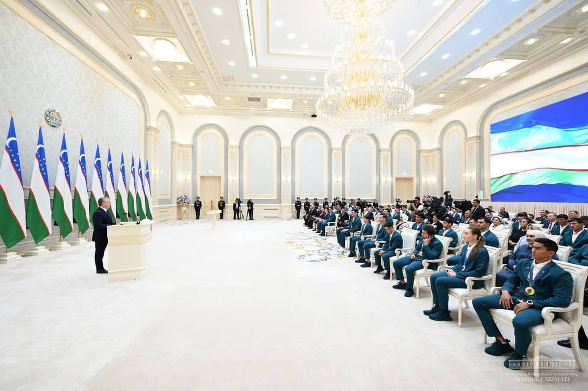 “The Olympics were literally full of records and unparalleled achievements for us” – Shavkat Mirziyoyev 