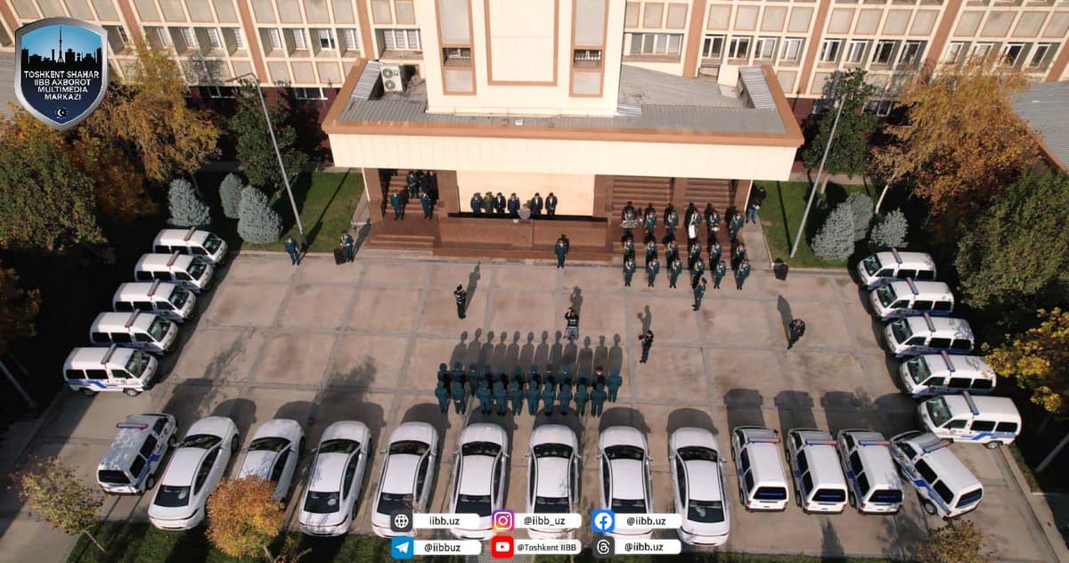 Toshkent shahar IIBB xodimlariga 8 ta BYD va 15 ta Damas berildi
