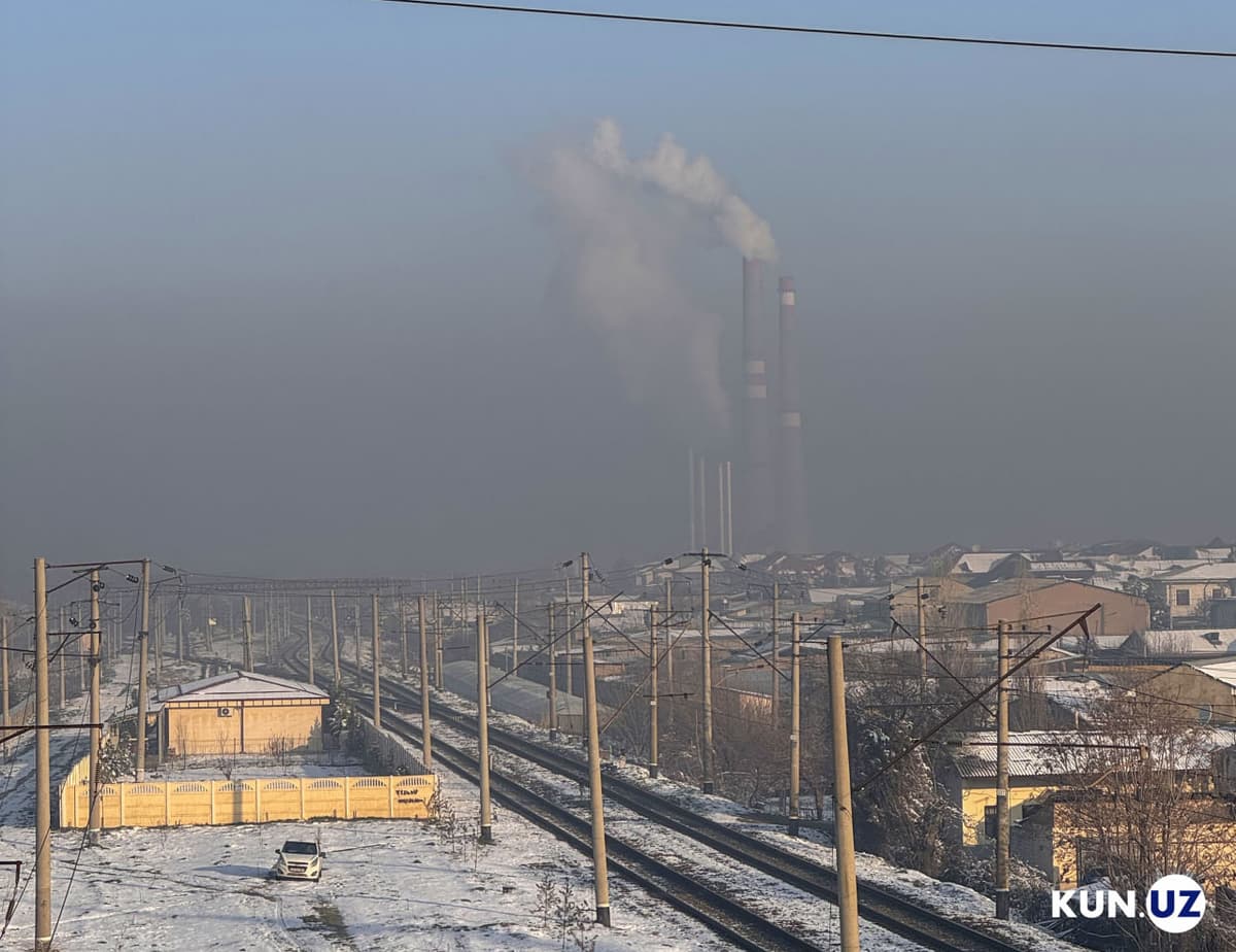 Tashkent covered in smog (photos)