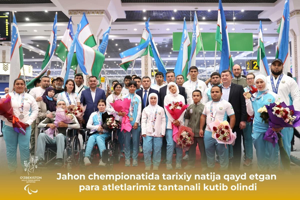 Uzbek para-athletes secure 13 medals at World Championship in Japan