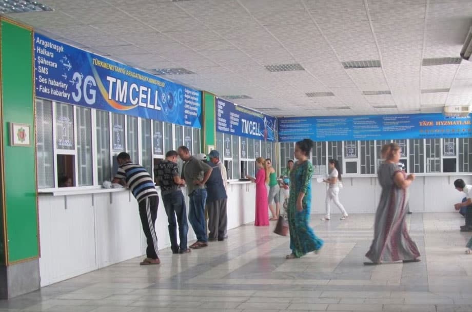 Turkmanistonda SIM-karta sotish to‘xtatildi. Ular tugab qolgani aytilmoqda