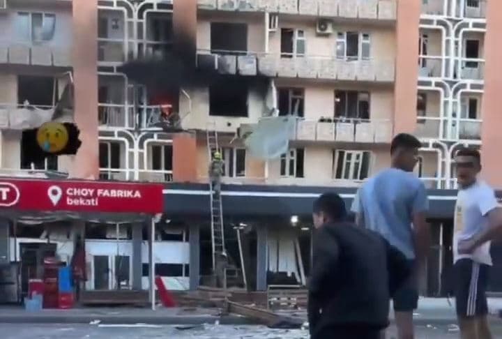 В Самарканде в многоэтажном доме произошел взрыв газа