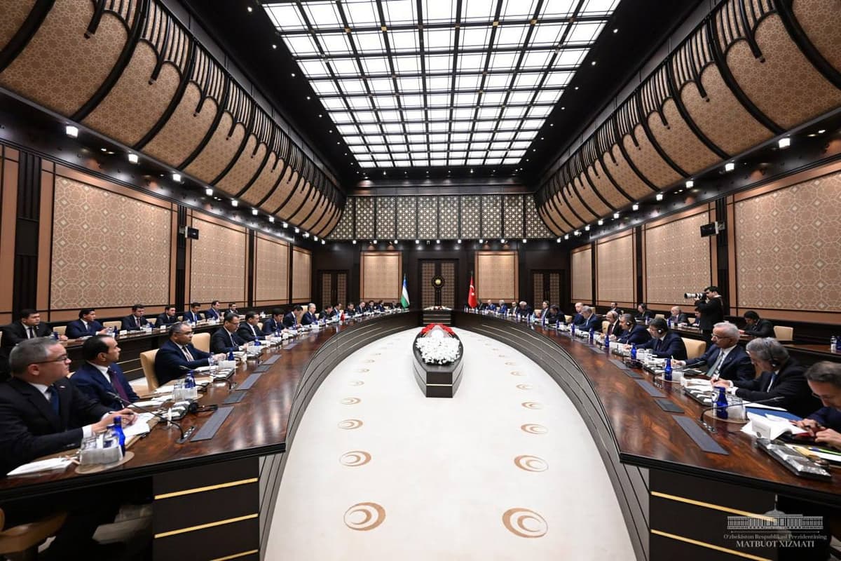 Mirziyoyev, Erdoğan hold a meeting of Strategic Cooperation Council