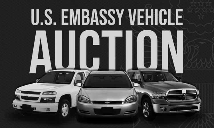 U.S. Embassy in Tashkent puts several official vehicles op for auction