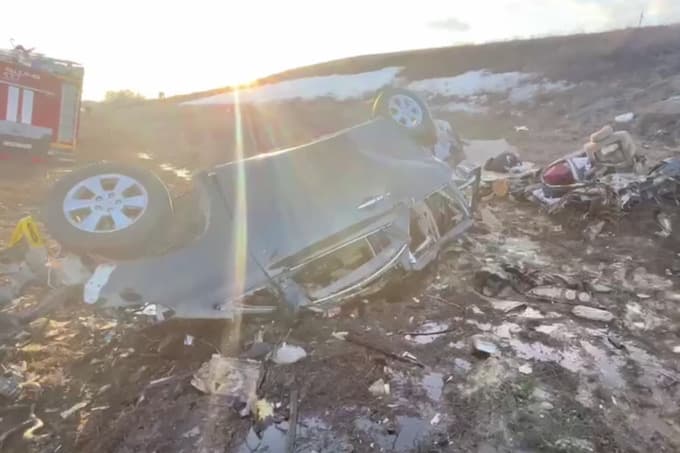 Road accident claims lives of 8 Uzbek citizens in Aktobe region