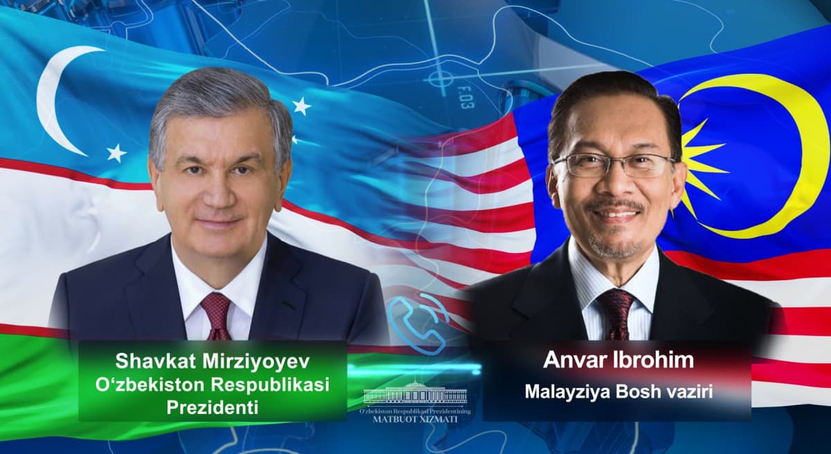 Shavkat Mirziyoyev holds talks with Malaysian Prime Minister