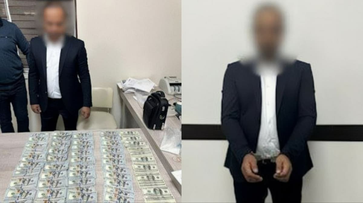 Uzenergoinspektsiya official in Bukhara detained for accepting $50,000 in bribe