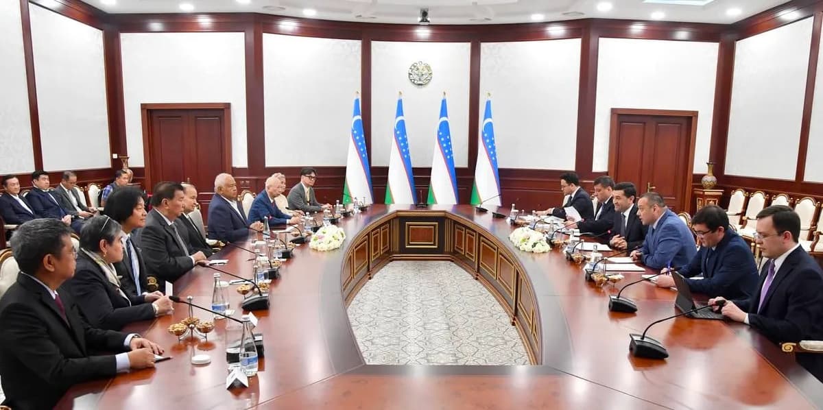 FM Saidov receives a delegation of Philippine company