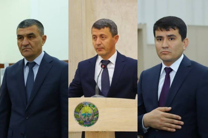 Хоразм вилоятининг уч туманига янги ҳокимлар тайинланди