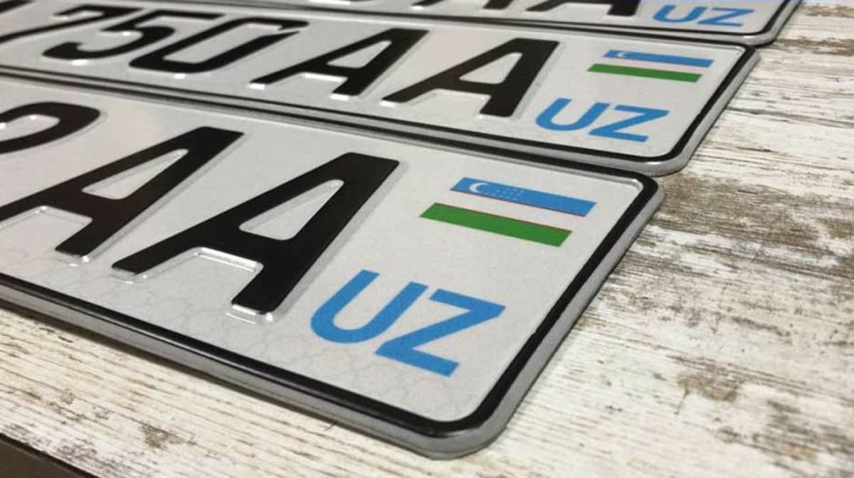 В Узбекистане продажи «красивых» автономеров выросли в 3,2 раза