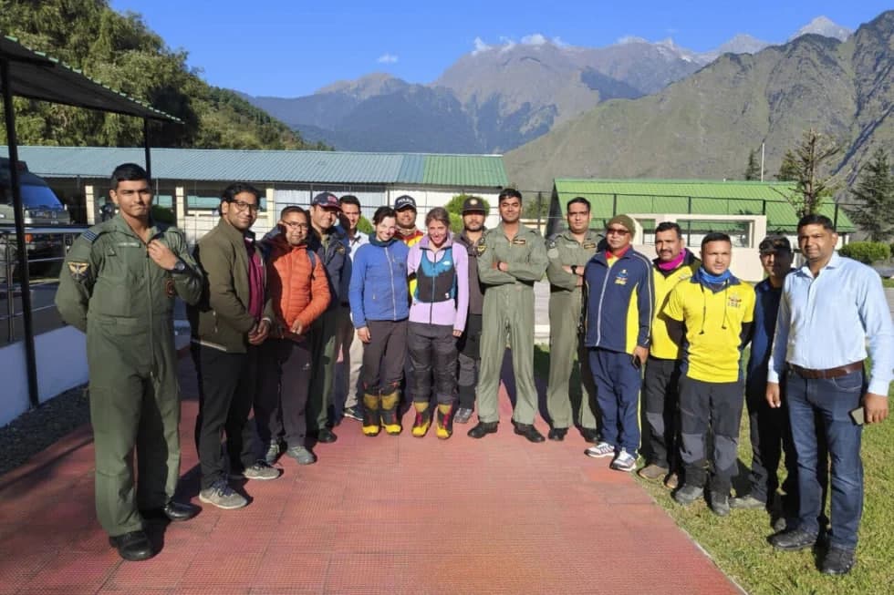 Himoloyga chiqishda chodiri va boshqa buyumlaridan ayrilgan alpinistlar uch kundan keyin qutqarildi