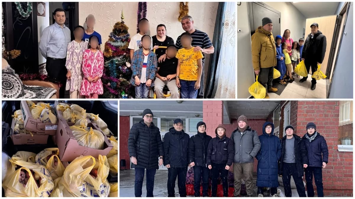 Yekaterinburgda ko‘makka muhtoj o‘zbekistonliklarga yordam ko‘rsatildi