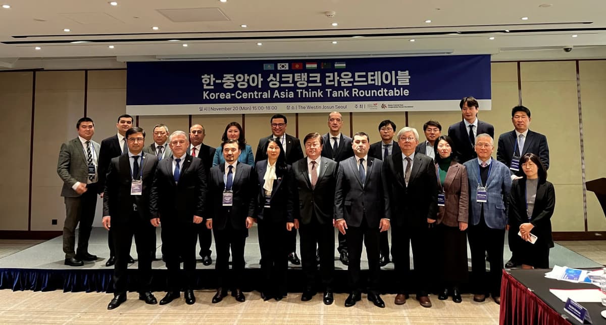 «Koreya – Markaziy Osiyo» formatida tahlil markazlari forumi tashkil etiladi
