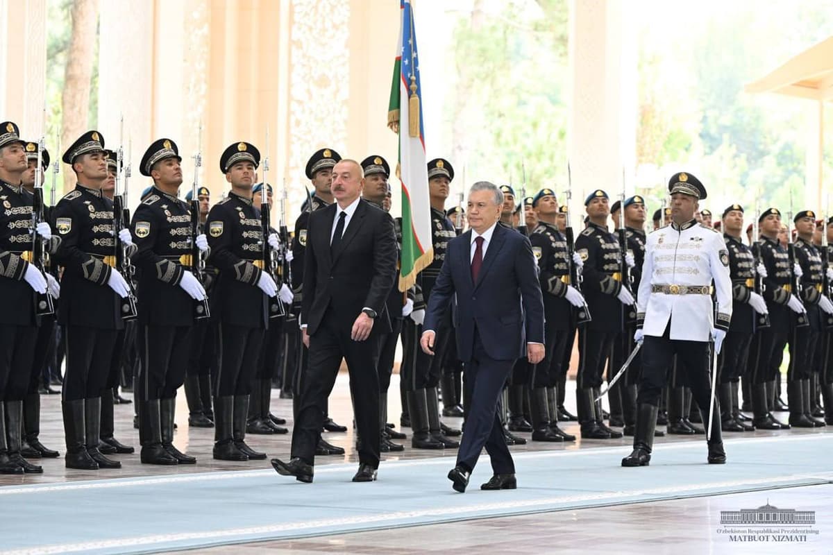 Mirziyoyev and Aliyev hold first session of the Interstate Supreme Council