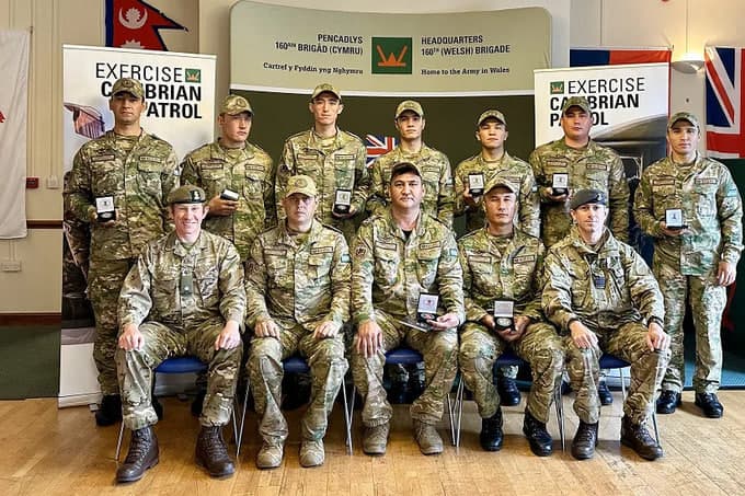 Uzbekistan’s military team secures silver at Cambrian Patrol competition in the UK